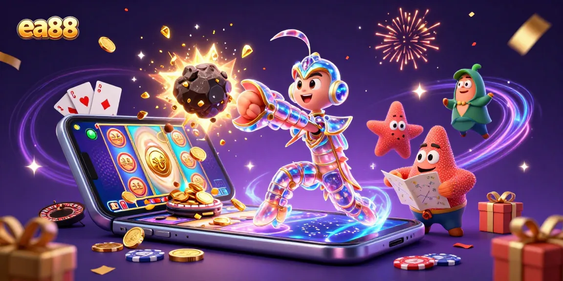 ea88 rewards players with gold coins and excitement in a vivid 3D casino adventure
