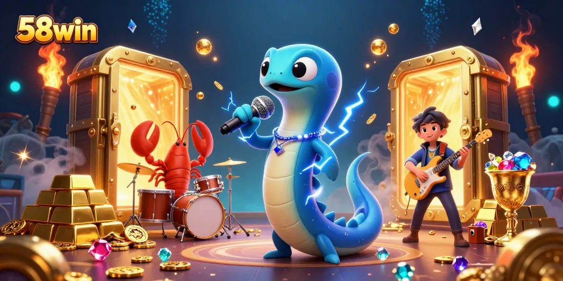 Experience dynamic gameplay at 58win with an underwater casino scene full of treasures.