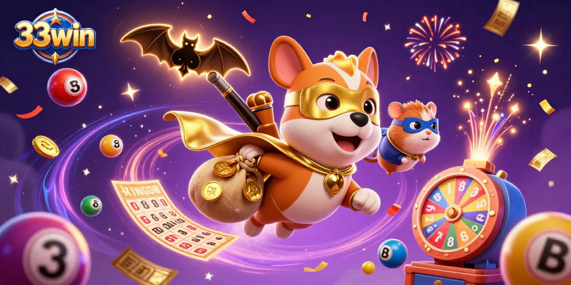 Engage with thrilling games at 33win featuring a hero dog and exciting lottery elements.
