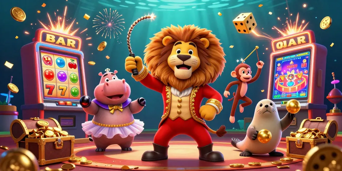 Experience the excitement of ok365 com as animated characters bring casino games to life with vibrant 3D action.