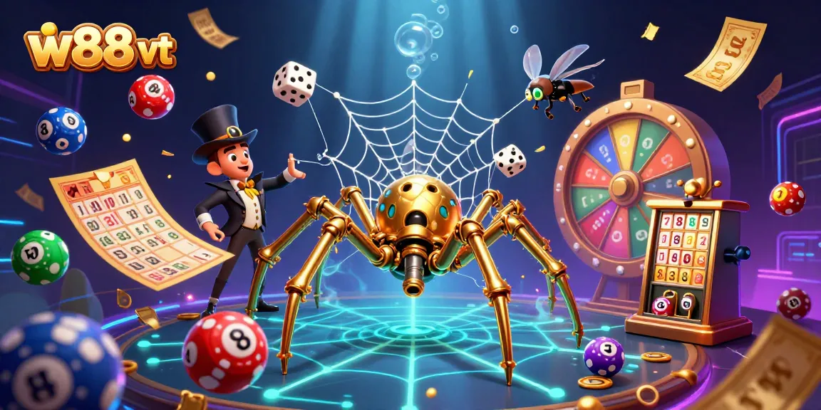 Khám phá trải nghiệm cá cược với W88 VT trong không gian casino 3D sống động.