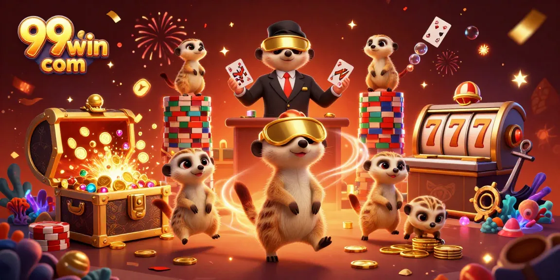 Experience thrilling gameplay with the 99win com meerkats operating an exciting casino scene.