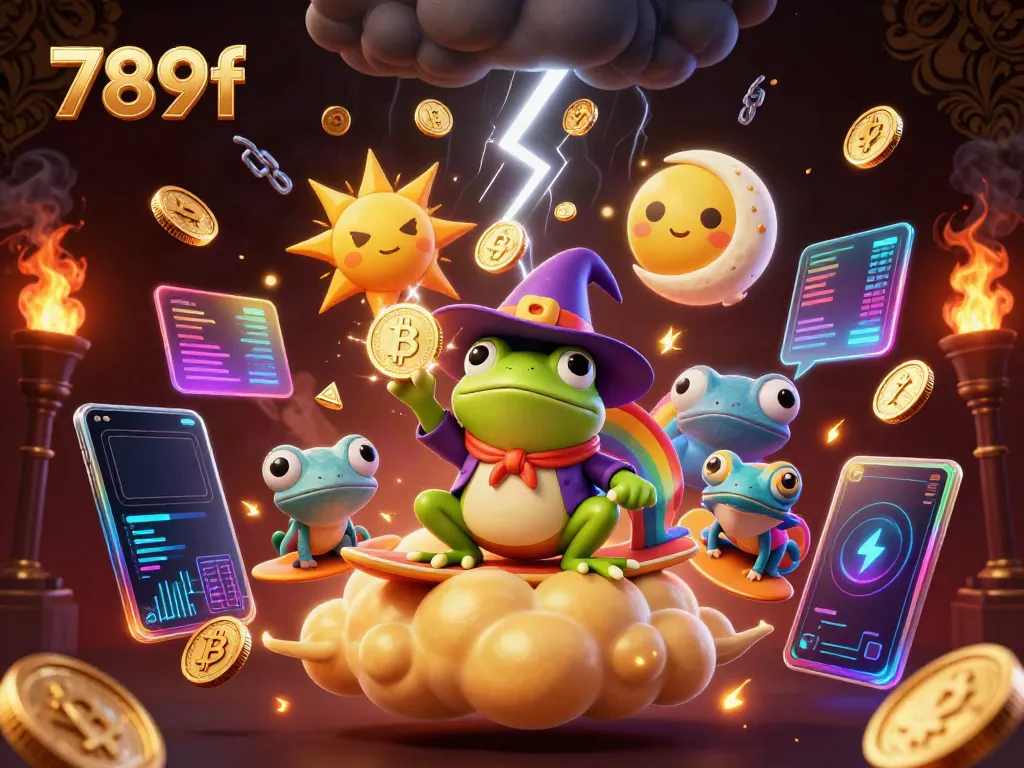 Experience thrilling wins at 789f with vibrant 3D characters amidst a storm of golden coins.