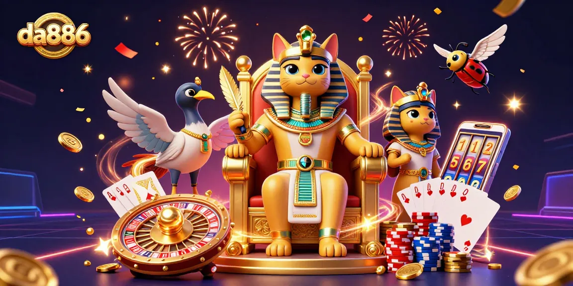 Experience thrilling gameplay at da886 with vibrant casino action featuring unique Egyptian motifs.