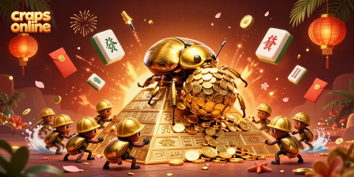 Roll the dice and enjoy craps online with vibrant animated elements of luck.