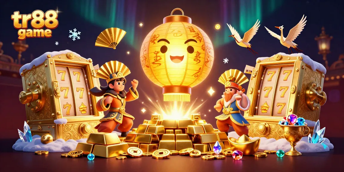 Experience the excitement of tr88 game with vibrant golden characters and jackpot elements.