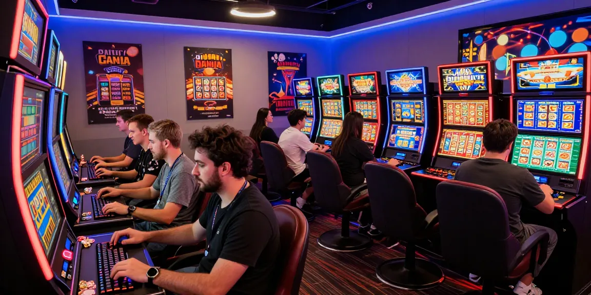 Players exploring online casinos not on gamstop in a vibrant gaming environment with colorful graphics and casino chips.