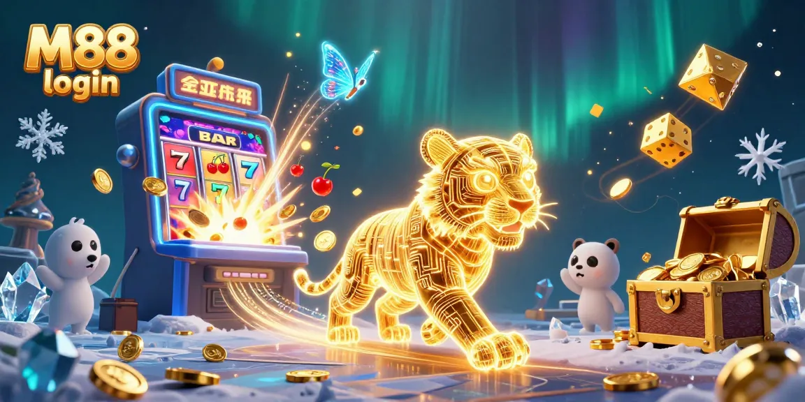 Engage in thrilling gaming action through the M88 login portal, featuring an explosion of casino excitement.
