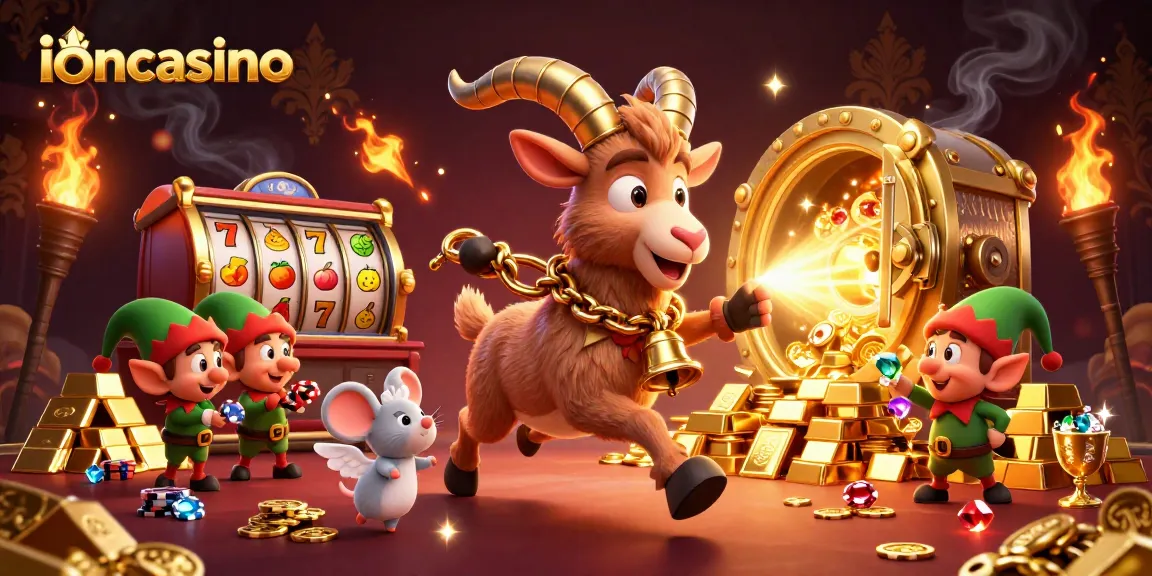 Engage in thrilling action at ioncasino with Krampus managing the festive casino chaos.