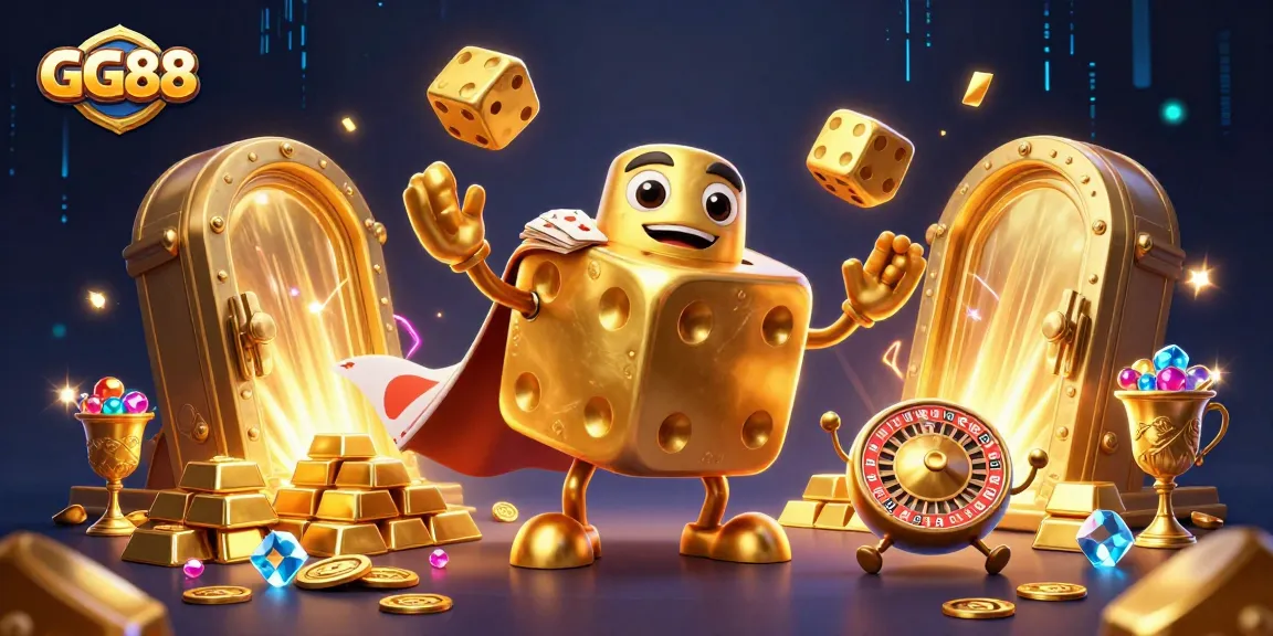 Experience thrilling gameplay with GG88, featuring dynamic casino elements and vibrant treasures.