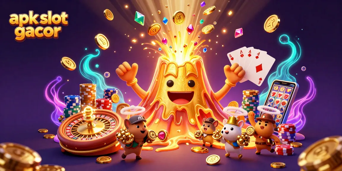 Spin the reels with apk slot gacor for thrilling jackpot wins amidst a treasure eruption.