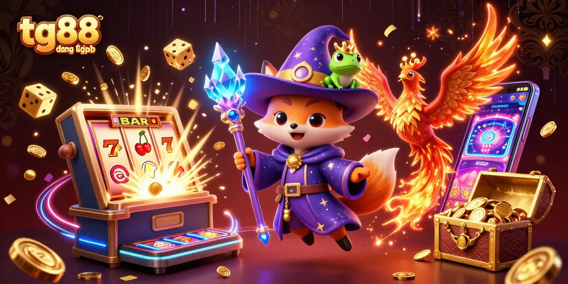 Engage with tg88 đăng nhập through this vibrant, dynamic 3D casino scene showcasing big wins.
