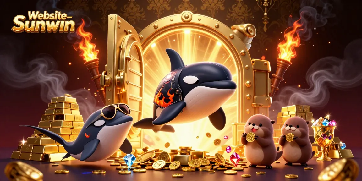 Engaging scene featuring characters enjoying winnings at Website Sunwin, showcasing an exciting casino atmosphere.